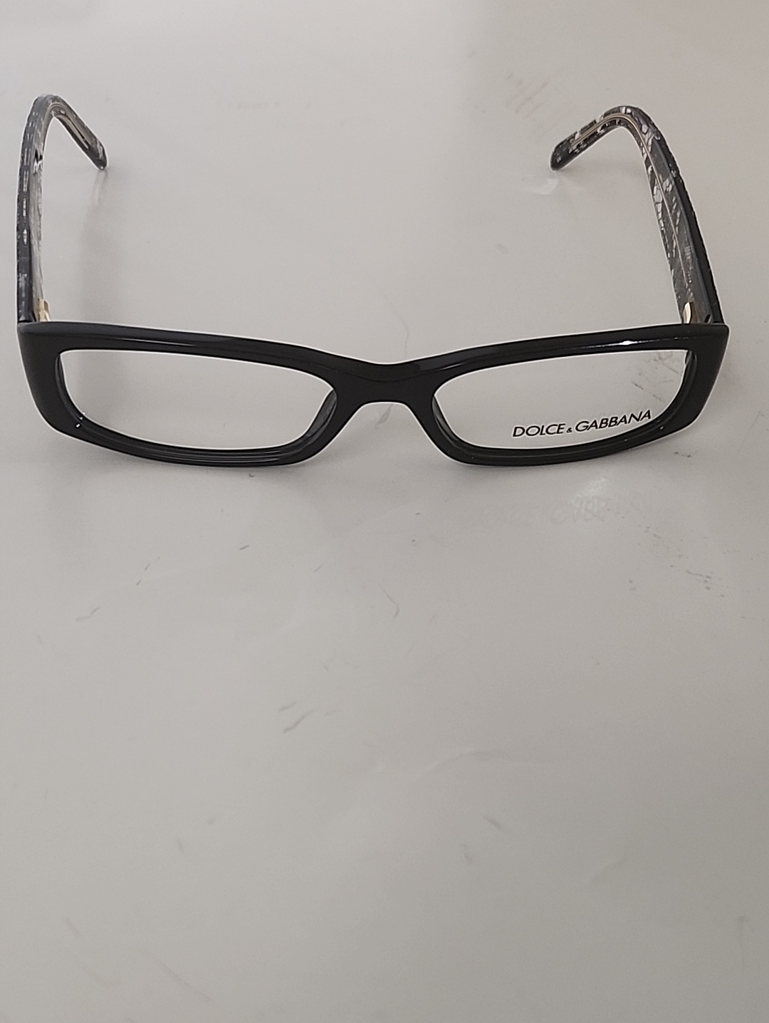 Dolce & Gabbana Eyeglasses Frames Dg3063-M 1891 Black Clear Lace 52-16-135